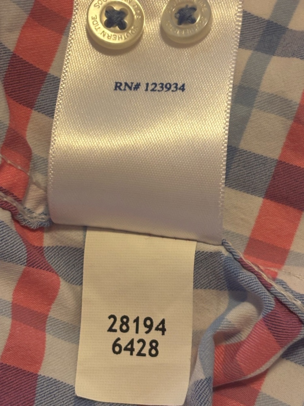 Southern Tide Gameday Intercoastal Hadley Popover Shirt Blue and Pink - Picture 8 of 8